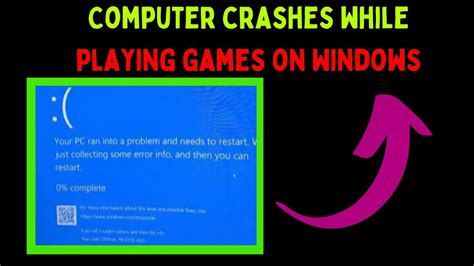 Windows 11 PC crashes while playing games .